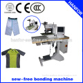 seamless bonding machine and t-shirt sewing machine hf-803